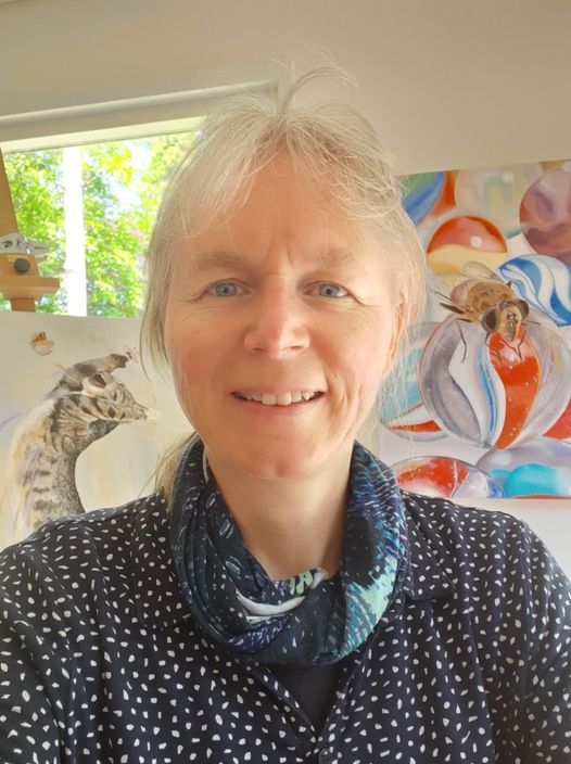 Foto bij artikel: KARINA VERSCHELDEN-SLIK, KUNSTENARES UIT HEIKANT