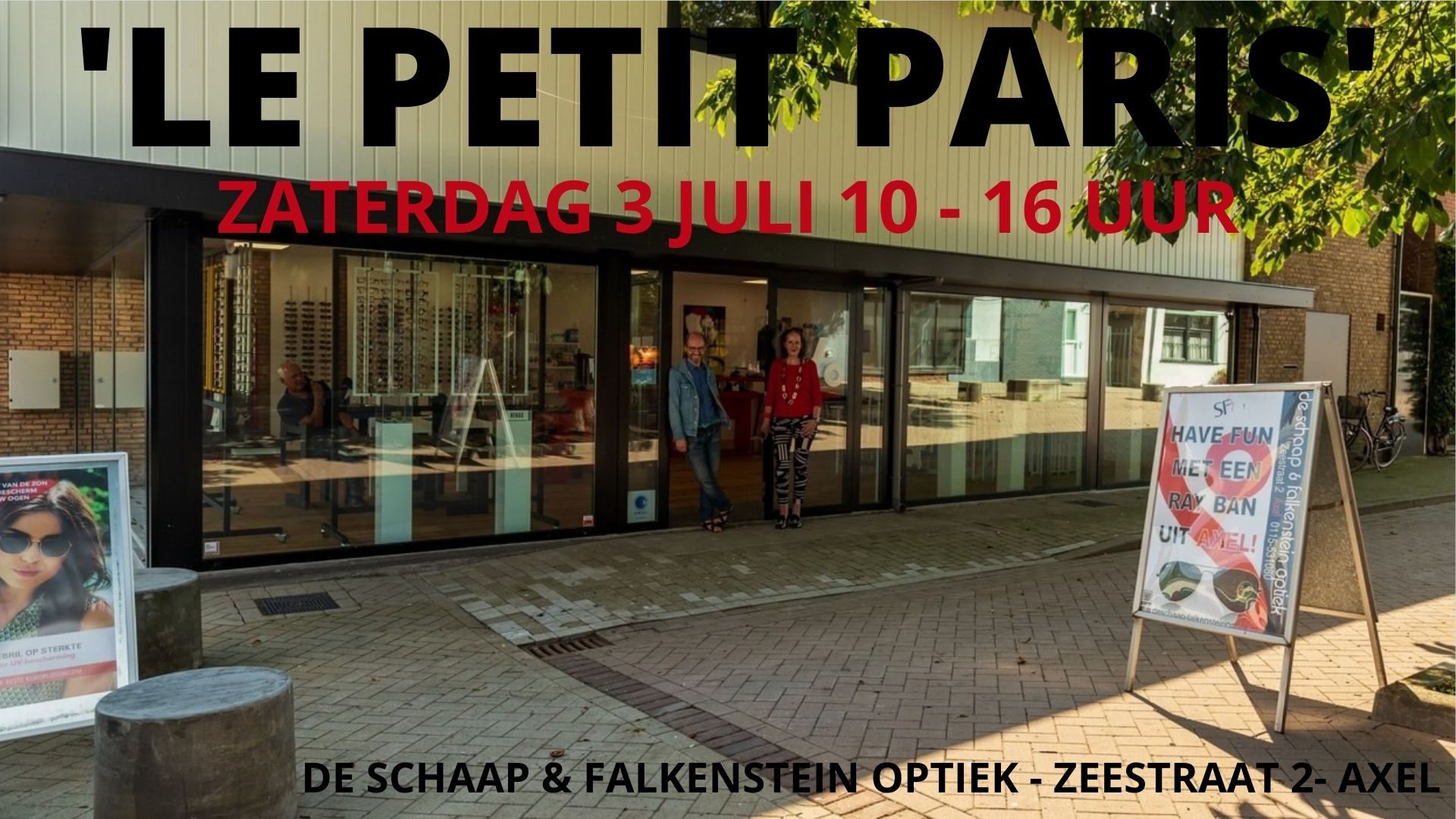 Foto bij artikel: Zaterdag 3 juli 'Le Petit Paris' 10 - 16 uur