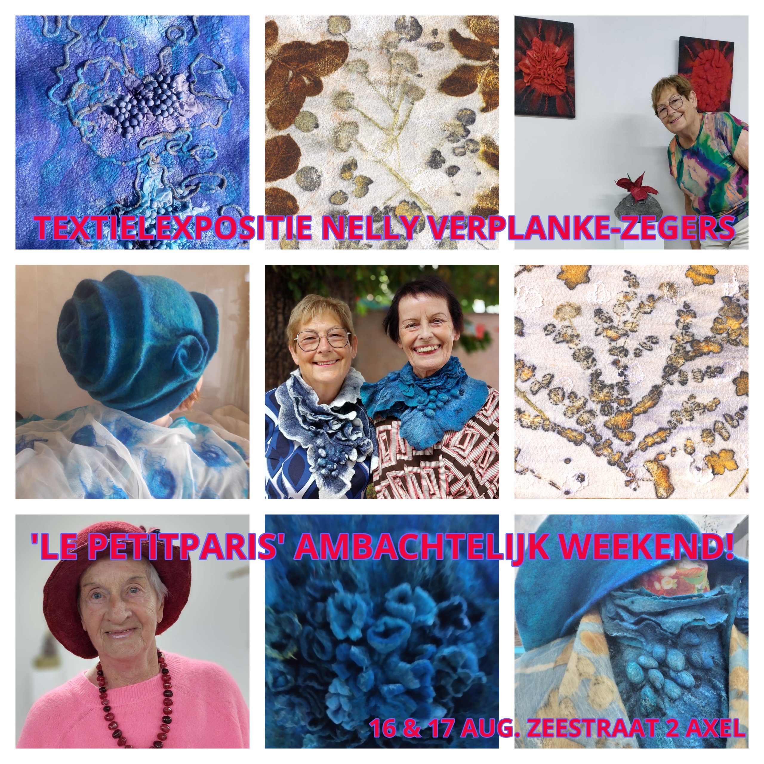 Foto bij artikel: Nelly Verplanke-Zegers TIJDENS ’LE PETIT PARIS’ AMBACHTELIJK WEEKEND!