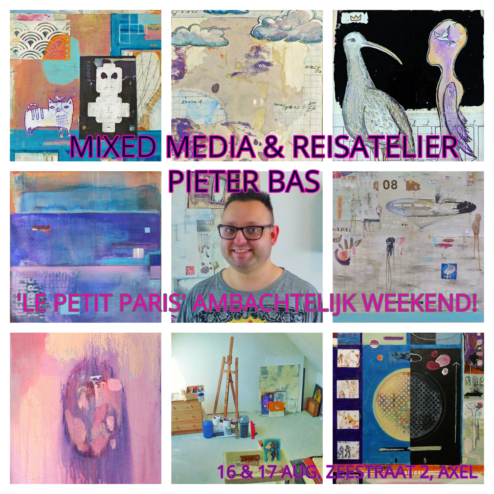 Foto bij artikel: PIETER BAS TIJDENS ’LE PETIT PARIS’ AMBACHTELIJK WEEKEND!