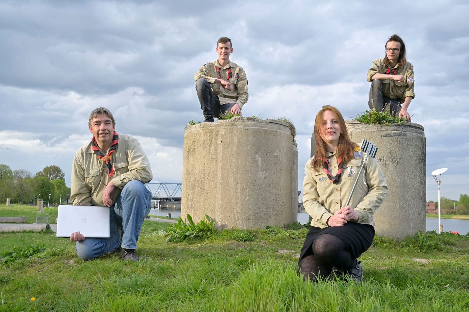 Foto bij artikel: SCOUTINGGROEP LODEWIJKGROEP UIT SAS VAN GENT
