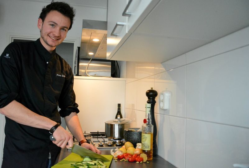 Foto bij artikel: SOUS CHEF NOUT SCHRAM