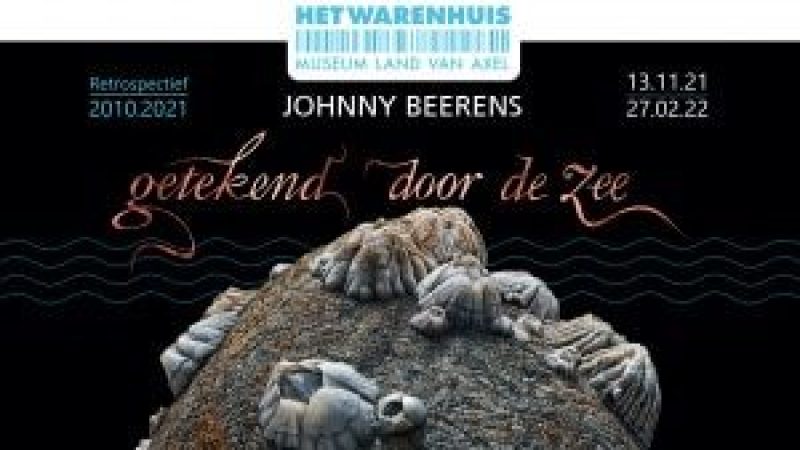 EXPOSITIE ‘GETEKEND DOOR DE ZEE’ VAN JOHNNY BEERENS IN AXEL